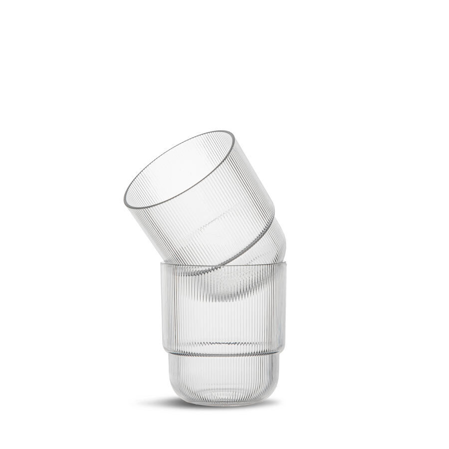Bili rPET water glass