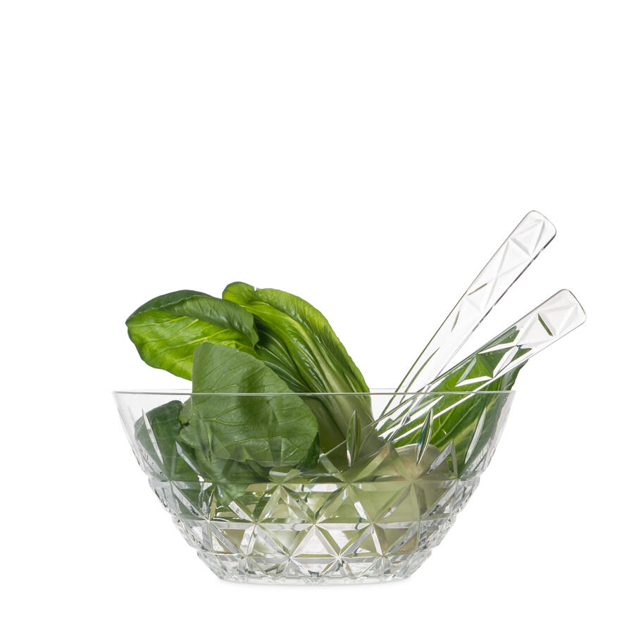 Juni picnic salad bowl and servers