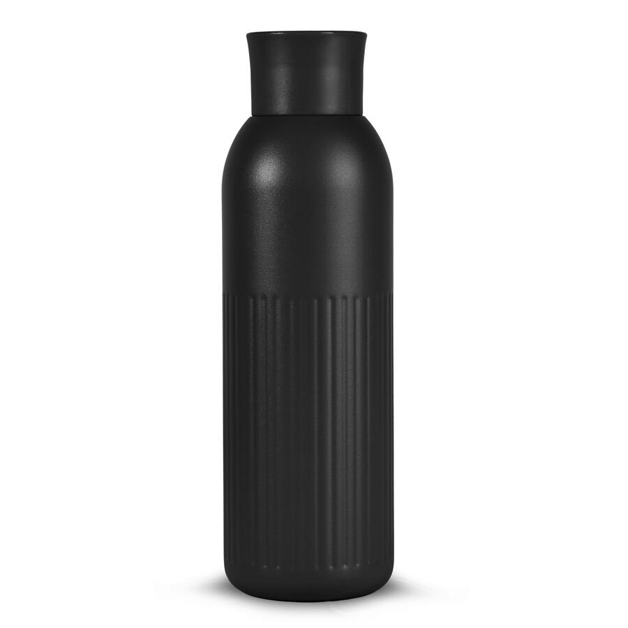 Tekla black - Push thermal bottle