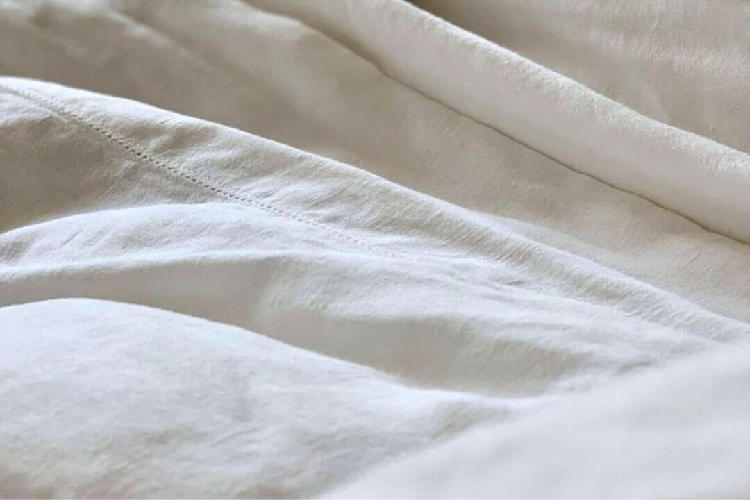 Hemstitch Linen Sheets